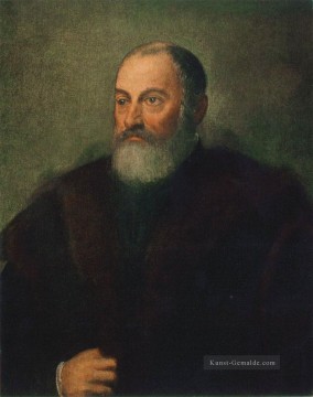  renaissance - Porträt eines Mannes 1560 Italienischen Renaissance Tintoretto